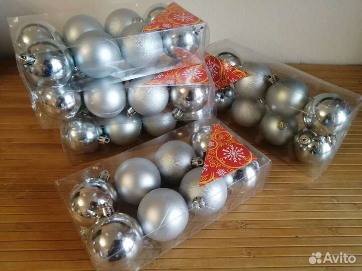 Наборы ёлочных шаров