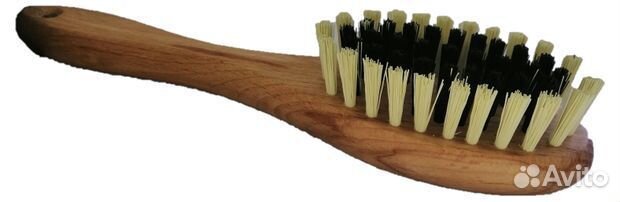 Щетка для одежды из древесины бука