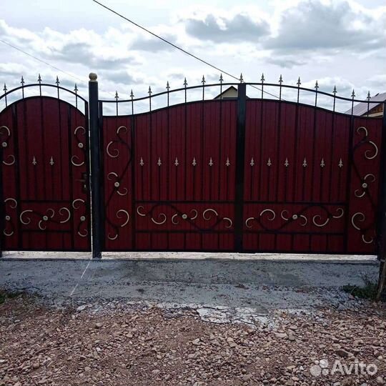 Кованые ворота, заборы, скамейки, ограды и многое