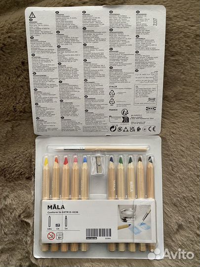 Цветные карандаши MLA IKEA