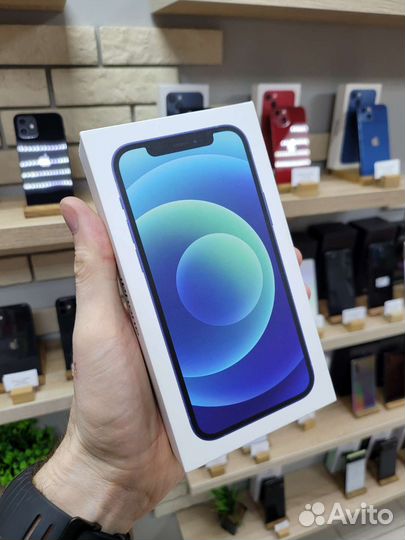 iPhone 12 64GB Синий dnpgq