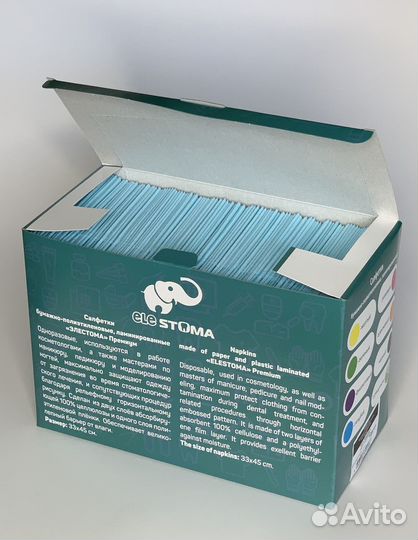 Салфетки в сложении и в рулоне