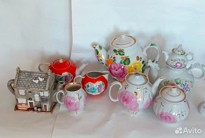 Чайник, сливочник Дулево, Хайта