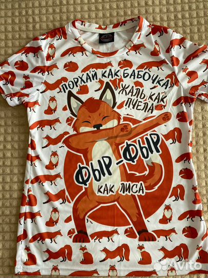 Футболка с лисой