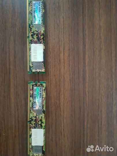 Оперативная память ddr2 по 1gb