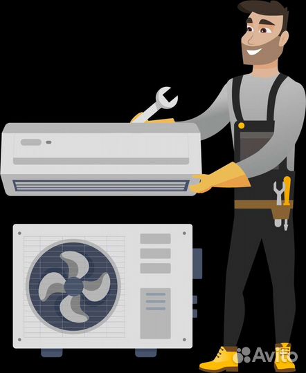 Монтаж/установка кондиционеров под ключ