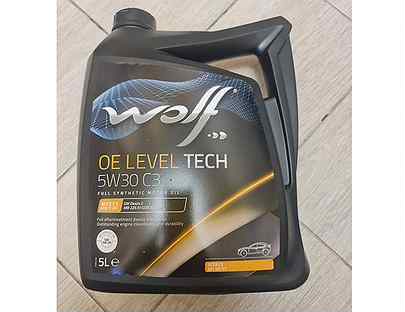 Моторное масло Wolf OE level tech 5W30 5 л