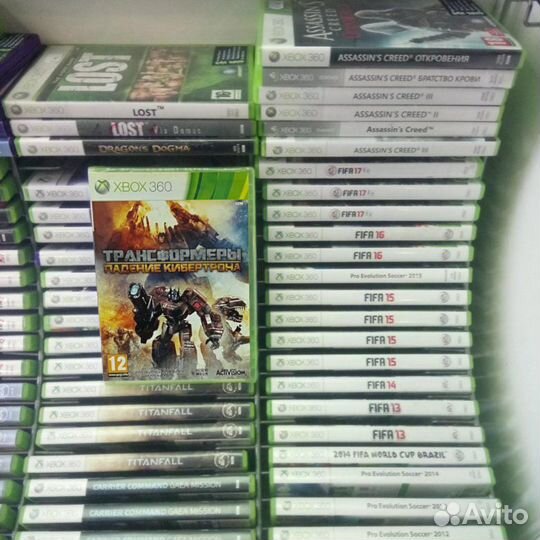 Игра Трансформеры Падение Кибертрона Xbox 360