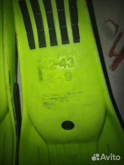 Ласты для плавания и маска