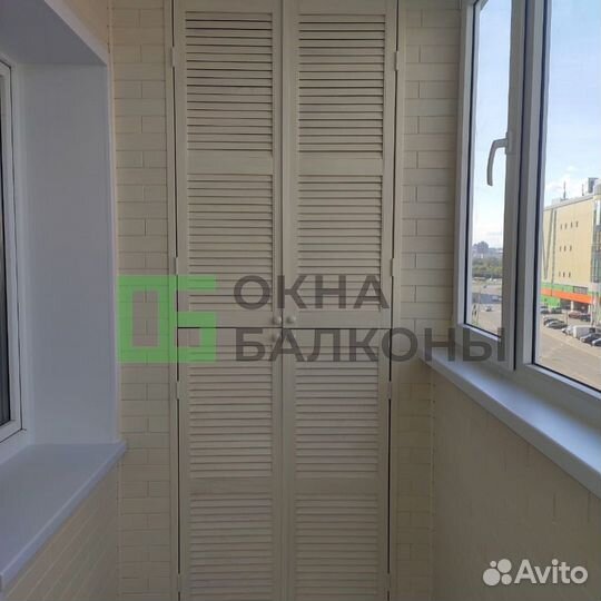 Остекление балконов в панельном доме