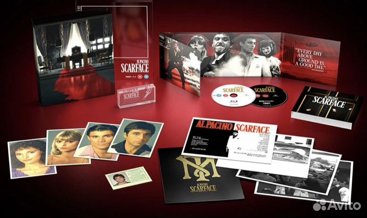 Scarface Лицо со Шрамом BLU RAY