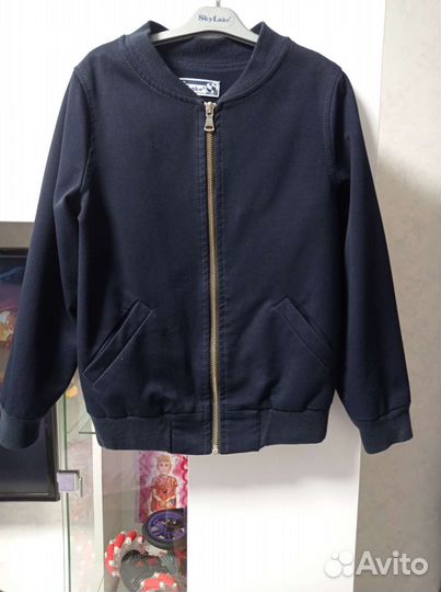 Бомбер школьный для мальчика