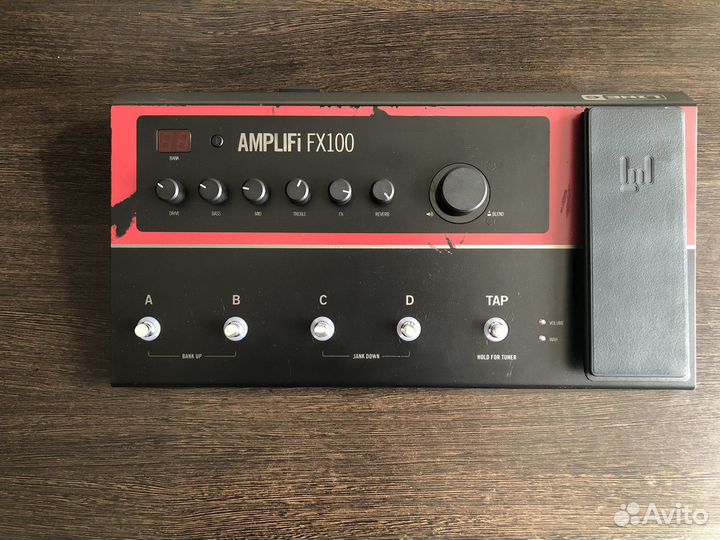 Гитарный процессор line 6 amplifi fx100