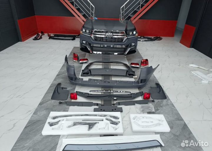 Обвес Toyota Land Cruiser 200 2016 рестайлинг