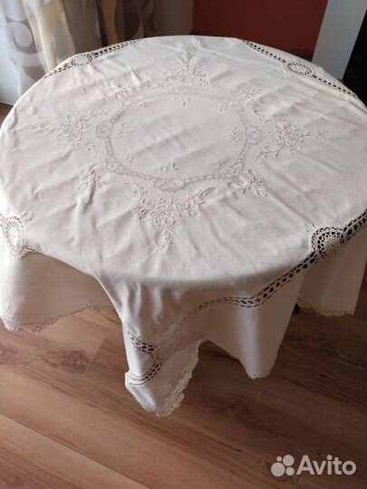 Скатерть вышивка кружево Германия