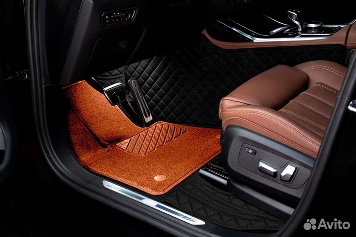 3D Коврики Audi Q5 FY Экокожа Салон Багажник