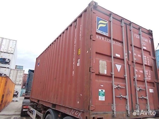 Контейнер морской 20 футов б/у fscu7576419
