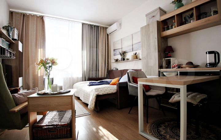 Квартира-студия, 25 м², 17/25 эт.