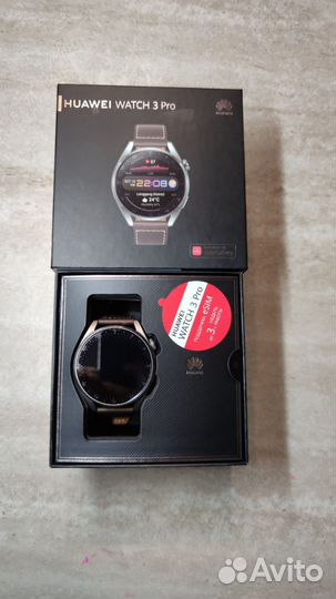 Смарт часы Huawei Watch 3 PRO eSim NFC Ростест
