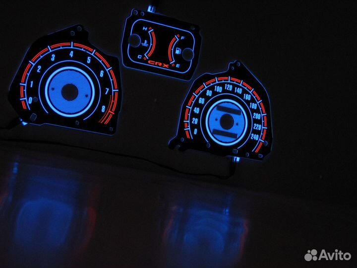 Honda CRX (90-91) Тюнинг шкалы приборов