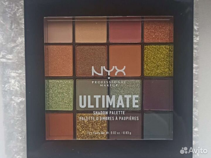 Палетка теней Nyx новая