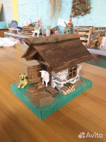 Диорама Хлев