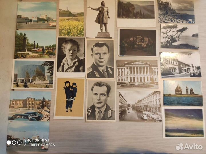 СССР открытки, 50-60 годы