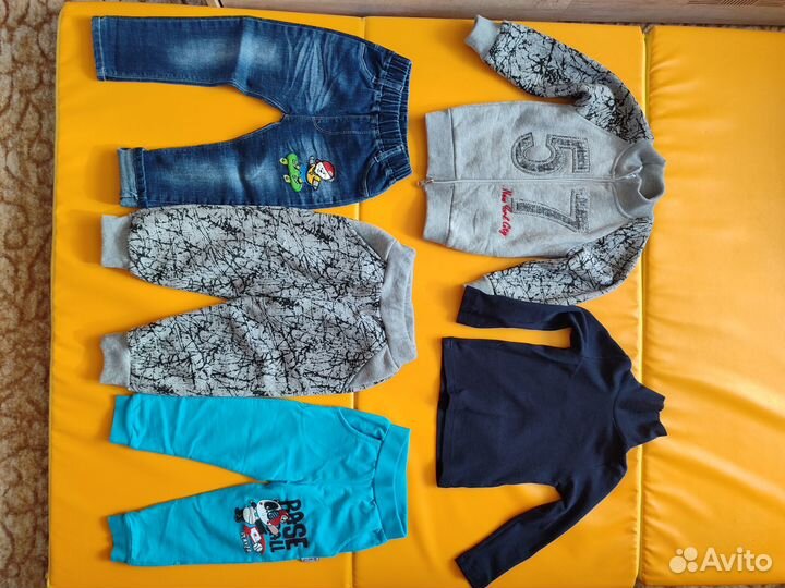 Вещи пакетом на мальчика 86 92