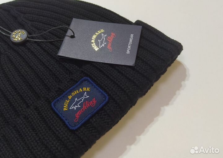 Шапка Paul & Shark Blue Logo Новая