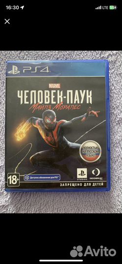 Человек паук майлз моралес ps4