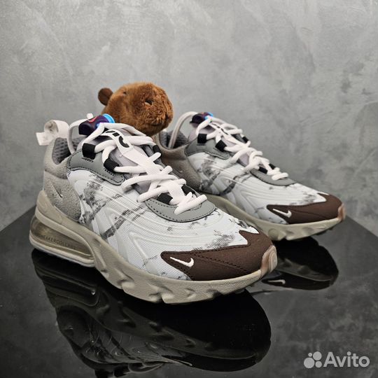 Кроссовки Nike air max 270 react travis scott