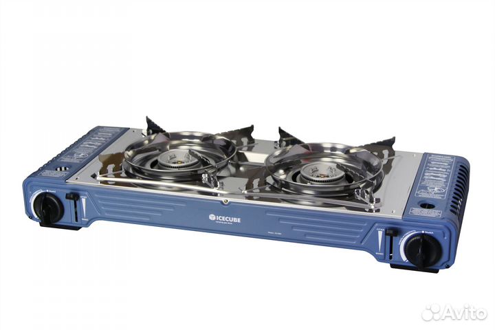 Плита газовая Ice Cube GSD-5800 двухконфорка