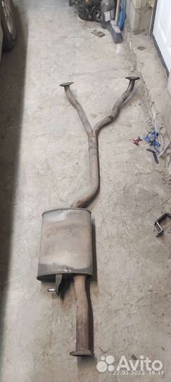 Глушитель Santa Fe 2 центральная часть