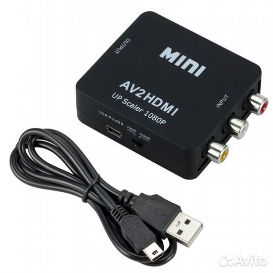 Переходник AV на hdmi - Новый