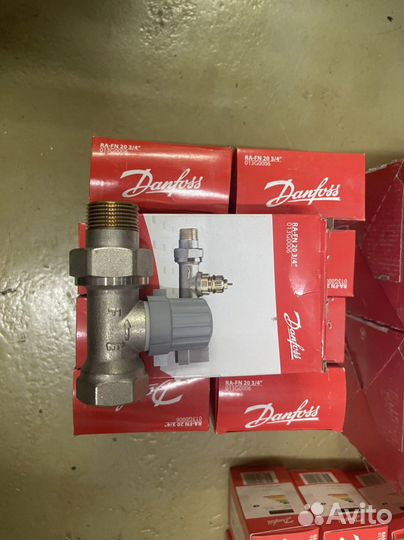 Danfoss кран терморегулятора, балансировочный