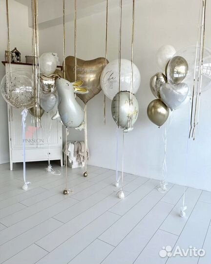 Шары на Выписку из роддома для девочки