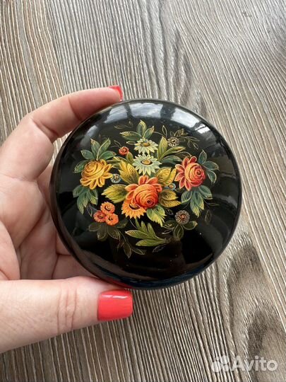 Шкатулка Мстёрская миниатюра 70-е гг. хх века