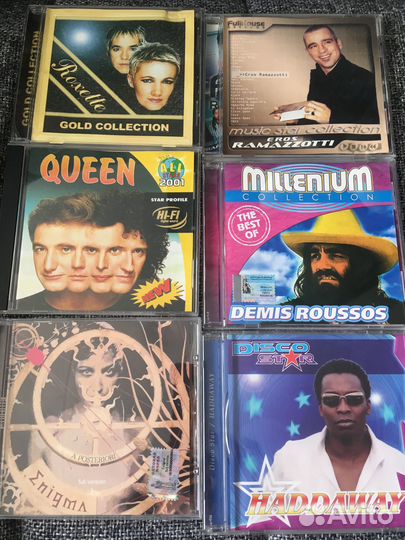 Сд-диски с музыкой