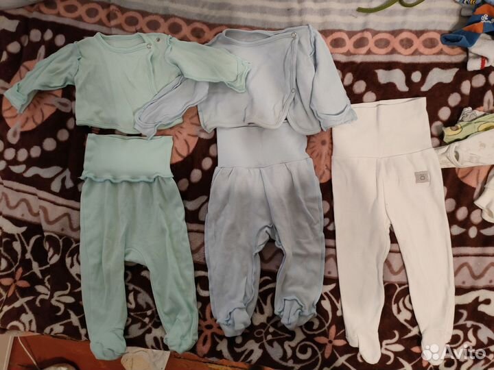 Большой пакет вещей для новорожденного