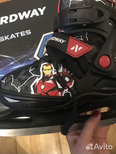 Коньки раздвижные детские