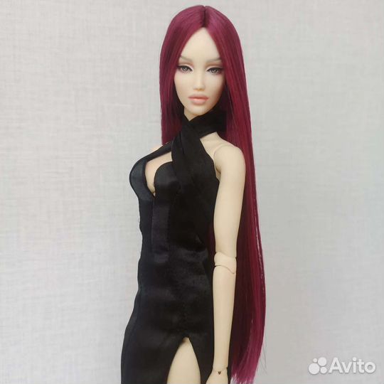 Парик из сарана бжд bjd Dominiondoll, Poppy Parker
