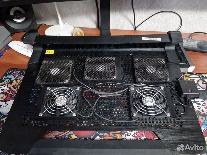 Подставка для ноутбука cooler master 5 вентов