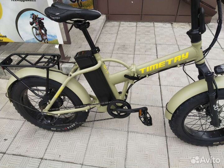 Новый электровелосипед Timetry TT115, фэтбайк,350W