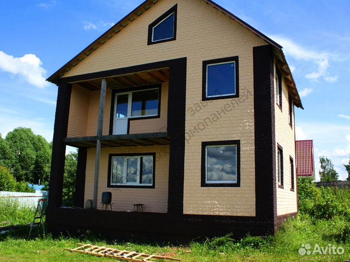 Фасадные термопанели с утеплителем