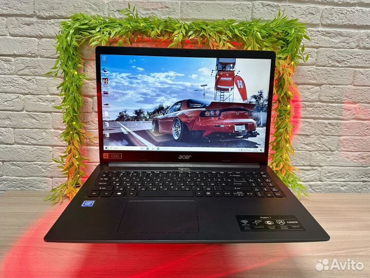 Мощный ноутбук Acer 6GB/SSD/HD