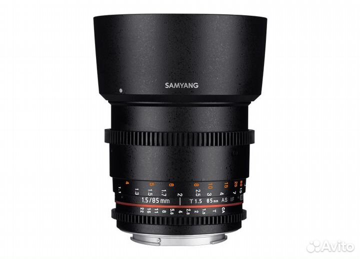 Новый Samyang 85mm T1.5 Vdslr (Cine) Sony E