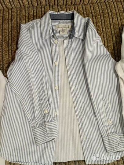 Рубашки пакетом 122 - 128 на мальчика