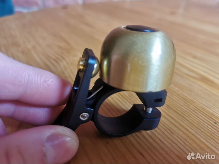 Звонок на велосипед новый медный