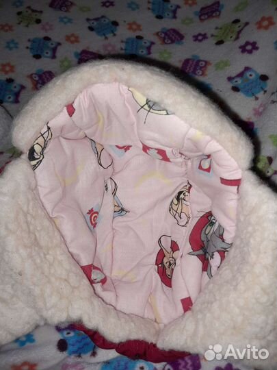 Шапка ушанка детская