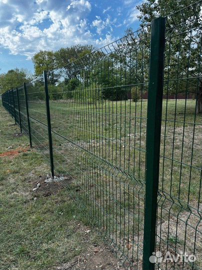 Забор из 3Д сетки